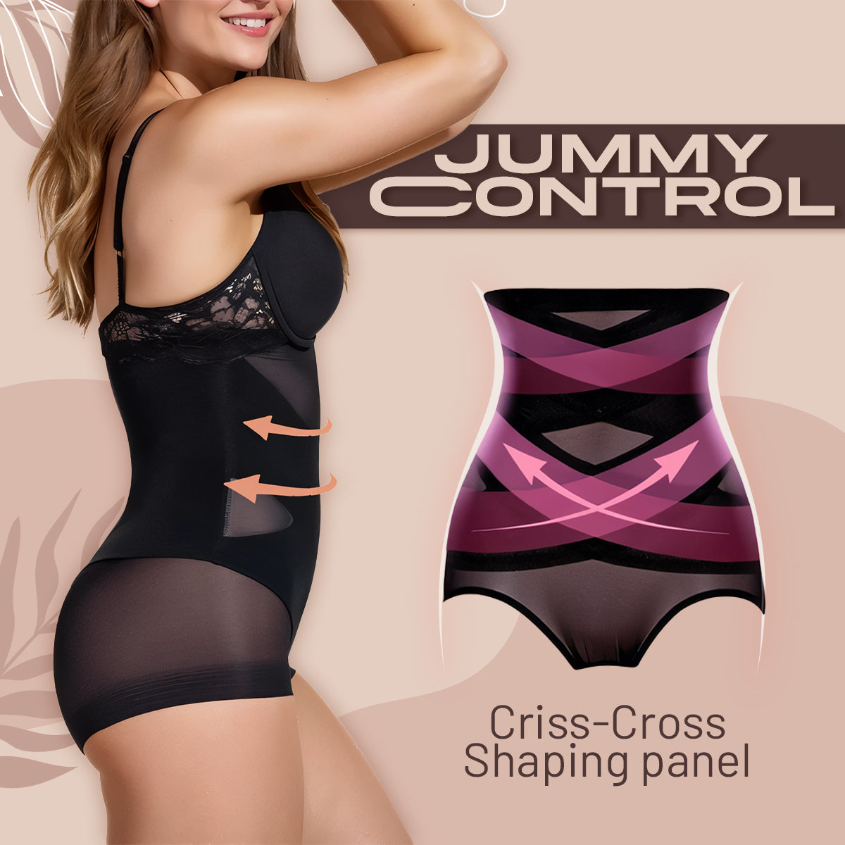 ⏰Just today – Flash Sale 70% OFF 🔥 CurveSculpt™ Cross Compression Abs Shaping Pants Women
