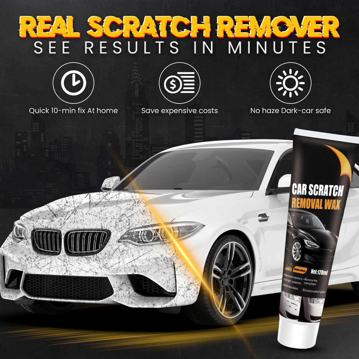 ⏰LIMITED TIME OFFER: 60% OFF🔥 TLOPA® Car Scratch Repair Wax For Any Car