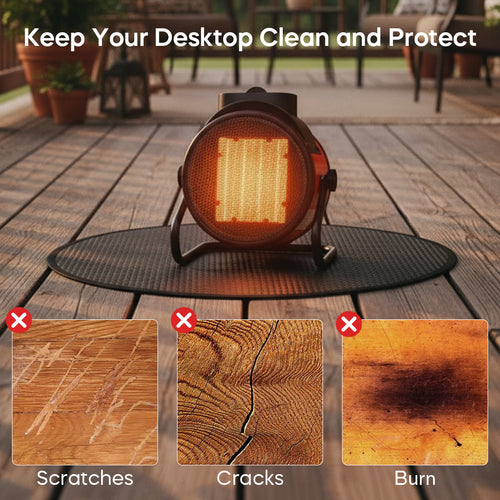 TLOPA® Protective Floor Mat for Portable Heater 🔥 Discount 70% Off 2nd Item