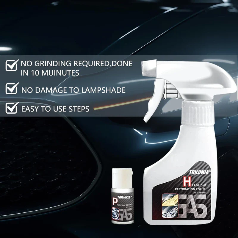 Trilumia® Headlight Restoration Spray - A Mechanic’s Secret Spray
