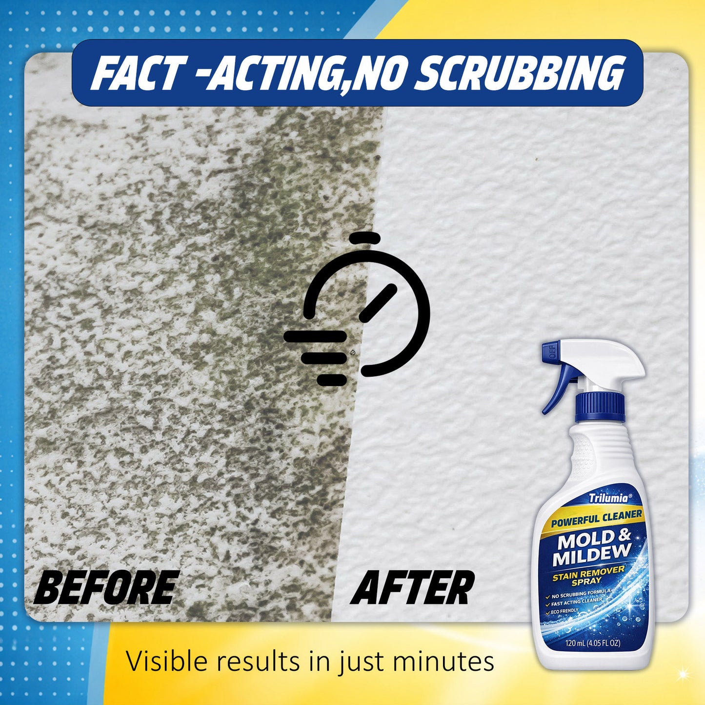 Trilumia® Mold & Mildew Stain Remover Spray