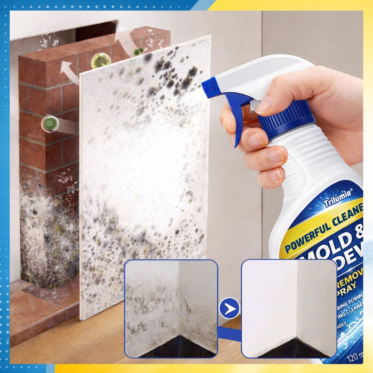 Trilumia® Mold & Mildew Stain Remover Spray